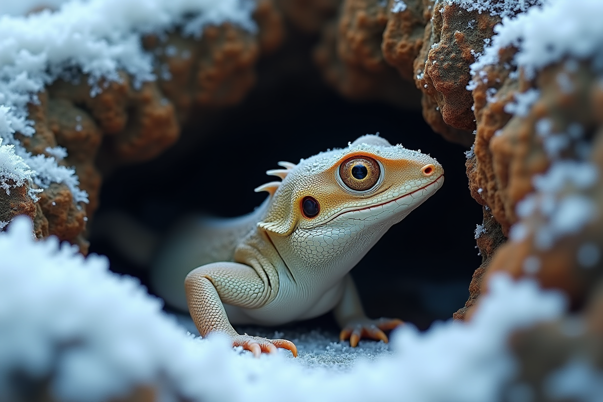 lézard hibernation