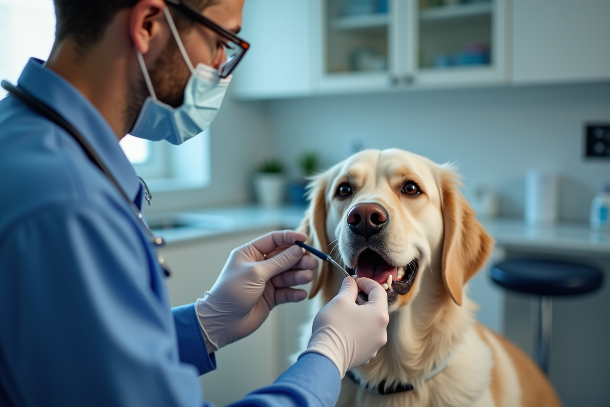 chiens mâcher