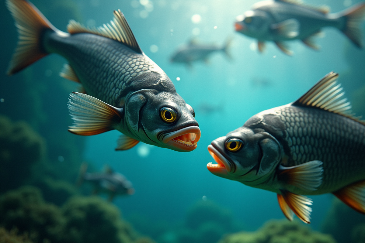 poissons agressifs